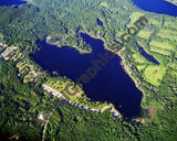 Aerial image of [5707] Big Fish Lake in Oakland, Mi with No frame