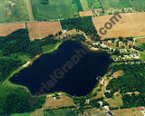 Aerial image of [5712] Blackman Lake in LaGrange, MI with No frame