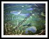 Aerial image of [5729] Canada Creek Ranch in Montmorecy, Mi with Black Metal frame