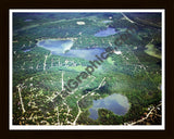 Aerial image of [5729] Canada Creek Ranch in Montmorecy, Mi with Black Wood frame