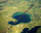 Aerial image of [5765] Ess Lake in Montmorency, MI with No frame