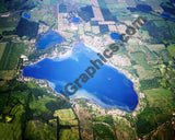 Aerial image of [5777] Lake Gage  in Steuben, IN with No frame