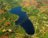 Aerial image of [5820] Jordan Lake in Barry, MI with No frame