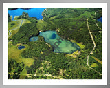 Aerial image of [5849] Lake Louise  in Presque Isle, MI with Silver Metal frame