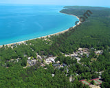 Aerial image of [5901] Glen Arbor in Leelanau, Mi with Canvas Wrap frame