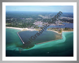 Aerial image of [5906] Ludington in Mason, MI with Silver Metal frame