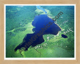 Aerial image of [5908] Rush in Montmorency, MI with Natural Wood frame