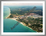 Aerial image of [5910] Benton Harbor in Berrien, MI with Silver Metal frame