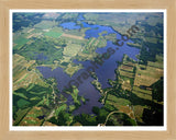 Aerial image of [5921] LAKE TEMPLENE in ST JOSEPH, MI with Natural Wood frame