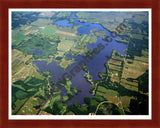 Aerial image of [5921] LAKE TEMPLENE in ST JOSEPH, MI with Cherry Wood frame