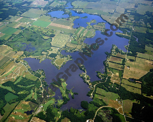 Aerial image of [5921] LAKE TEMPLENE in ST JOSEPH, MI with No frame