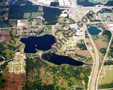 Aerial image of [604] Big & Little Otter Lakes with Canvas Wrap frame