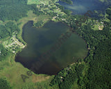 Aerial image of [768] Sugarloaf Lake in Washtenaw, MI with No frame