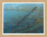 Aerial image of [907] Anchor Bay and Flats with Natural Wood frame