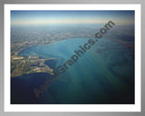 Aerial image of [966] Anchor Bay with Silver Metal frame