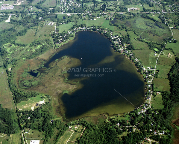 Ackerson Lake in Jackson County, Michigan