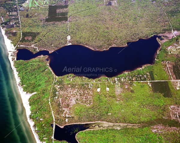 Duck Lake in Muskegon County, Michigan