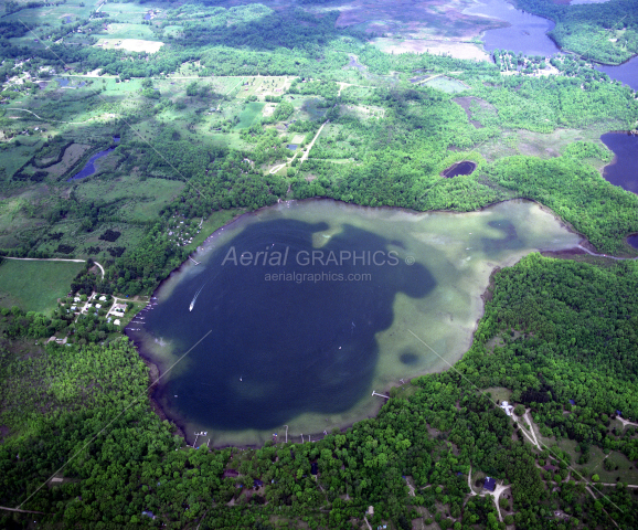 Bruin Lake in Washtenaw County, Michigan