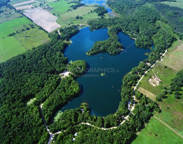 Negaunee Lake in Osceola County, Michigan