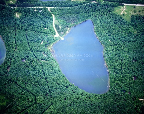 Martin Lake in Otsego County, Michigan