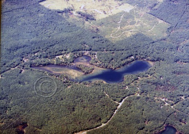 Island Lake in Otsego County, Michigan