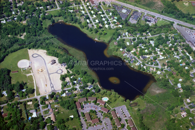 Geneva Lake in Oakland County, Michigan