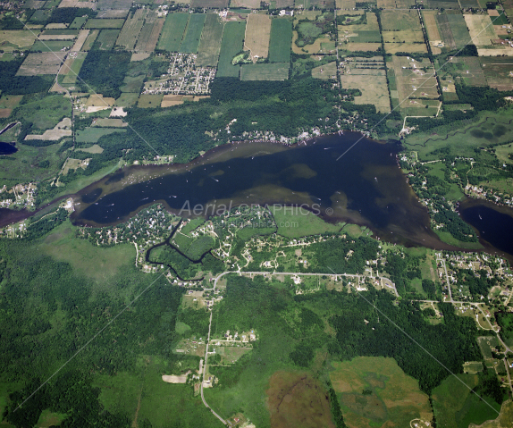 Wolf Lake in Jackson County, Michigan