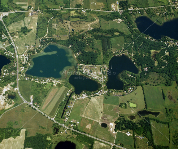 Marrs Lake in Lenawee County, Michigan