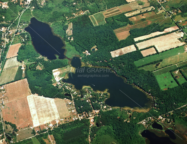 Lake Wilson in Hillsdale County, Michigan