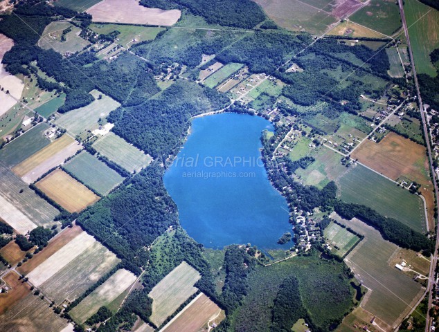 Pickerel Lake in Kalamazoo County, Michigan