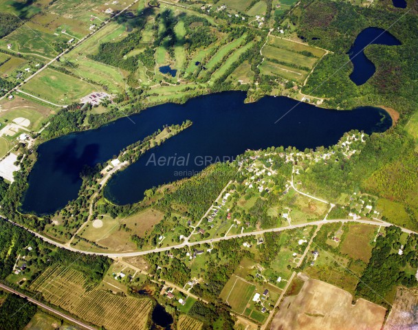 Potters Lake in Genesee/Lapeer County, Michigan