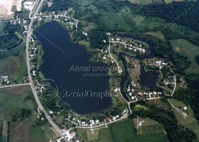 Cree Lake in Noble County, Michigan