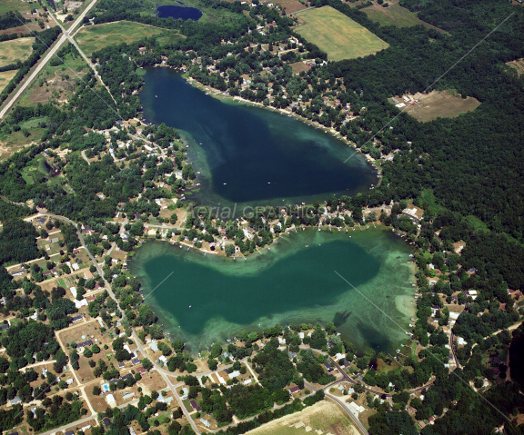 Twin Lakes in Cass County, Michigan