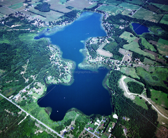 Pleasant Lake in St Joseph County, Michigan