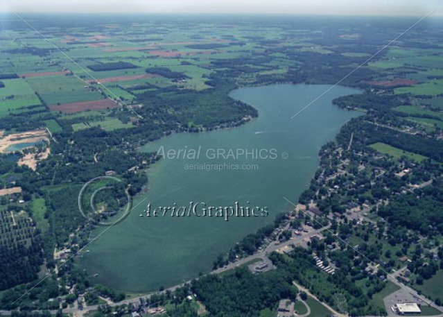 Jordan Lake in Ionia County, Michigan