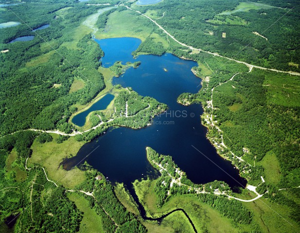 Lake Nettie in Presque Isle County, Michigan