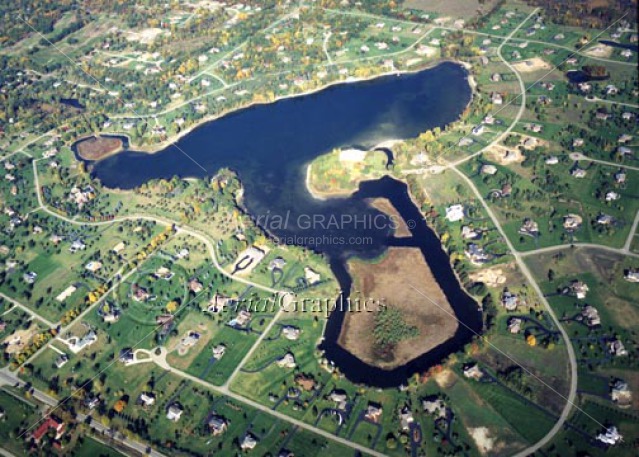 Heather Lake in Oakland County, Michigan