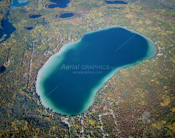 Avalon Lake (Fall) in Montmorency County, Michigan