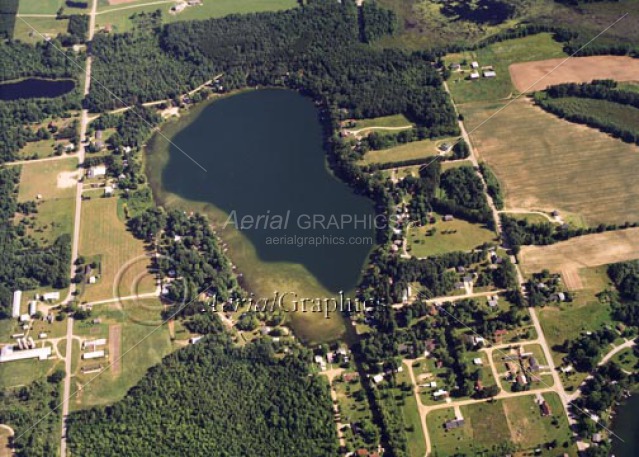 Nevins Lake in Montcalm County, Michigan