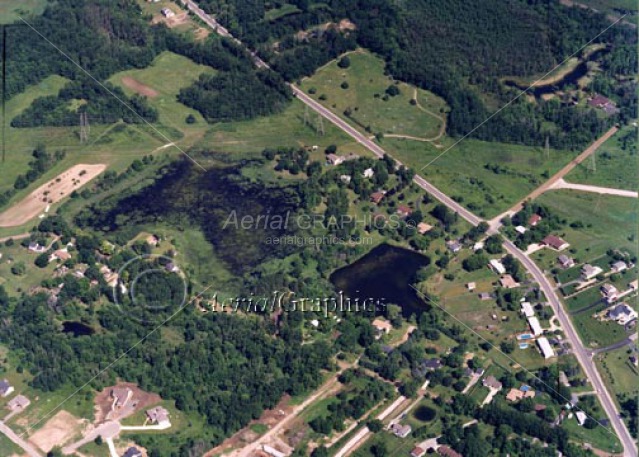 Crosby Lake in Oakland County, Michigan