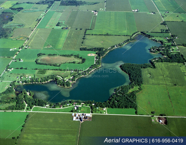 Gilead Lake in Branch County, Michigan