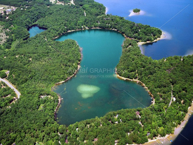 Mickey Lake in Grand Traverse County, Michigan