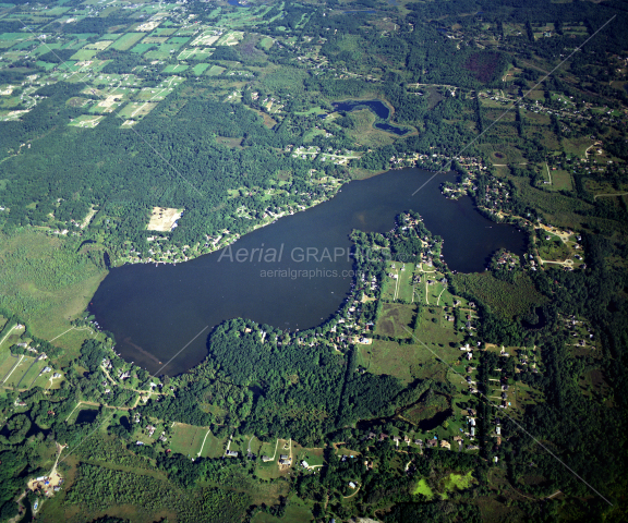 Big Lake in Oakland County, Michigan