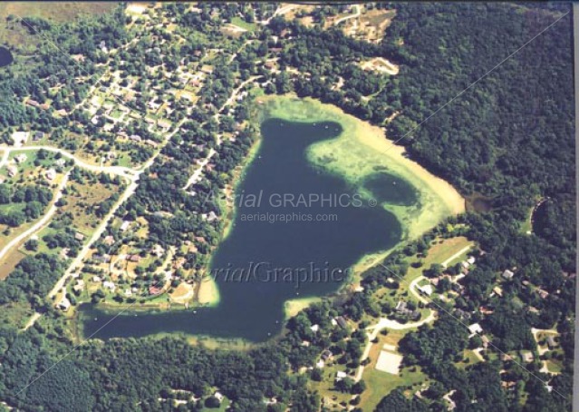 Cordley Lake in Livingston County, Michigan