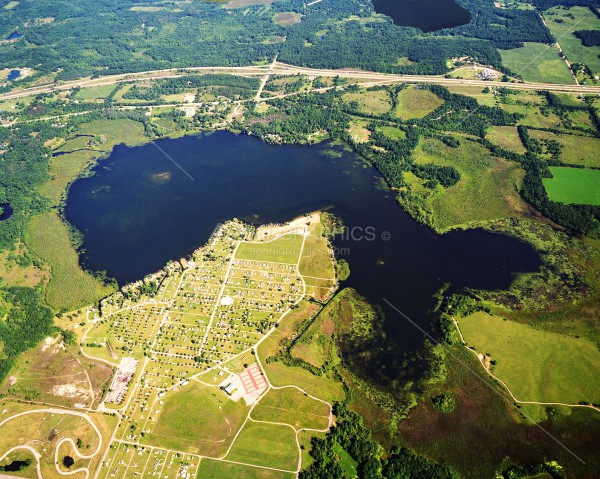 Goose Lake in Jackson County, Michigan