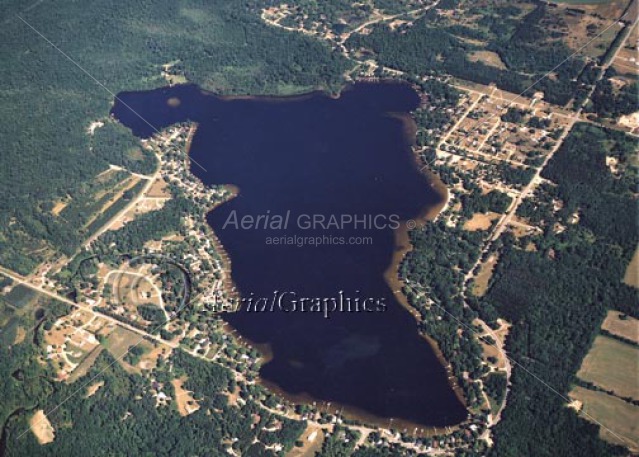 Coldwater Lake in Isabella County, Michigan