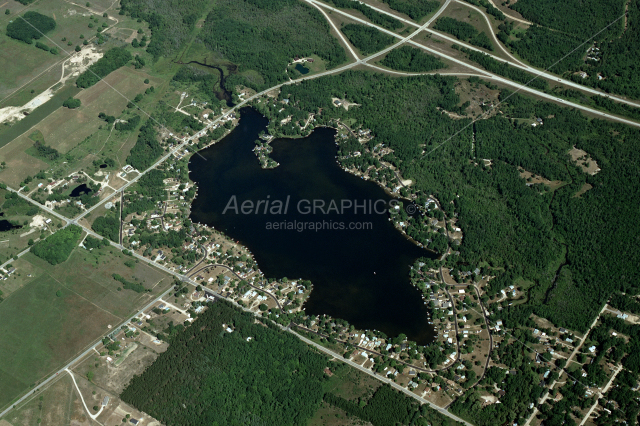 Lake Thirteen in Clare County, Michigan