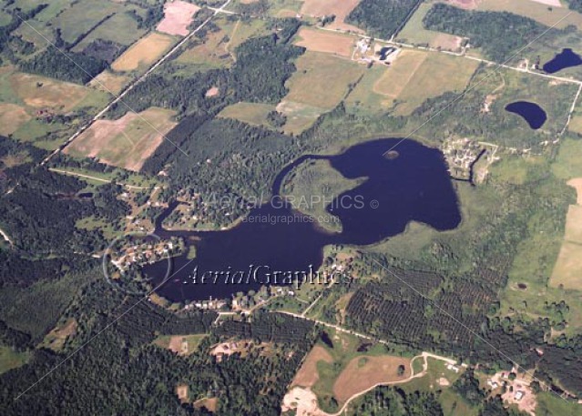 Saddlebag Lake in Osceola County, Michigan