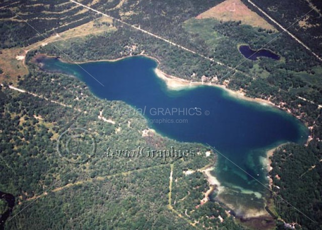 Shupac Lake in Crawford County, Michigan