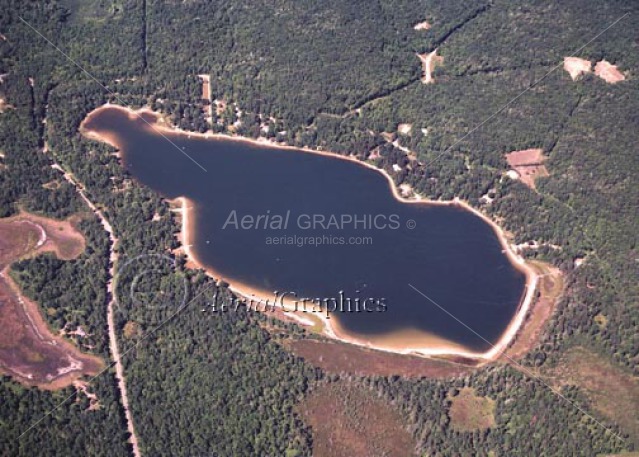 Squaw Lake in Kalkaska County, Michigan